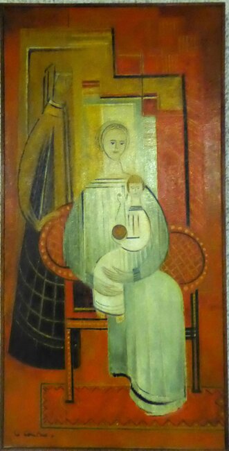 Vierge à Ste Anne de Ménival, 1965 *