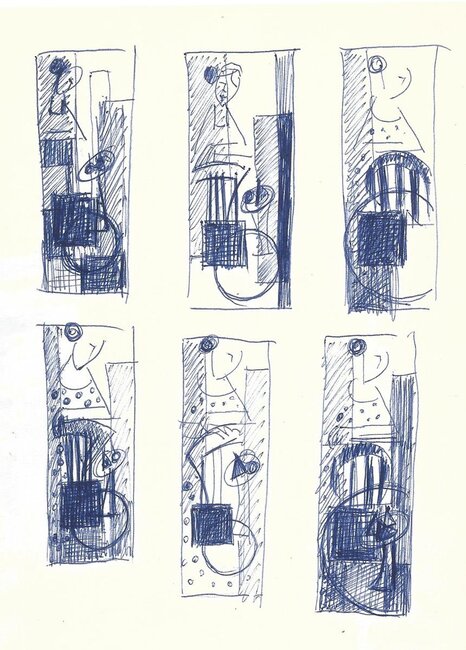 Préparations autour du Carreau Noir, 1965 *