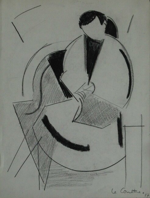 (Femme dans un fauteuil), 1957 