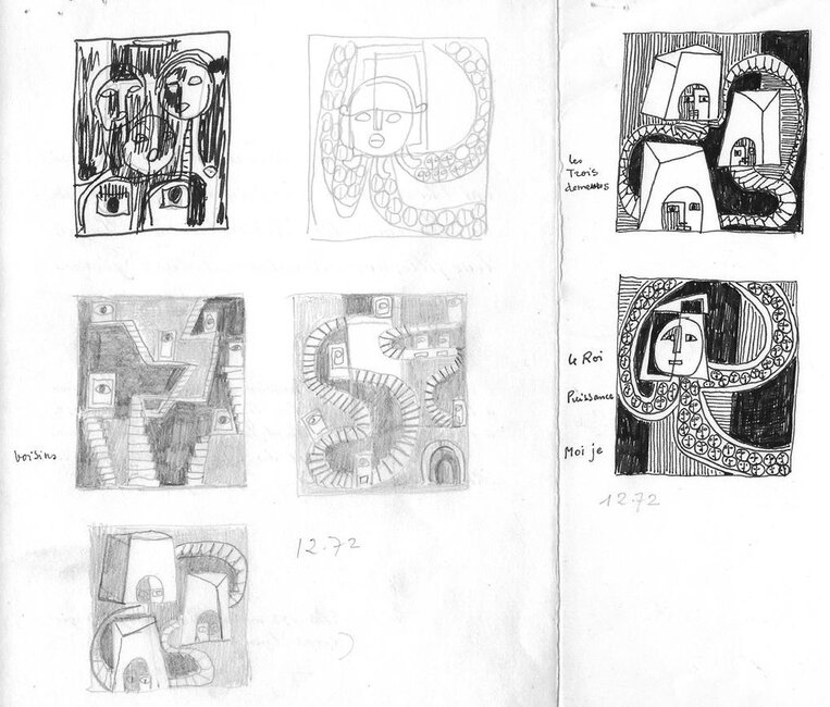 Études diverses décembre 1972 *