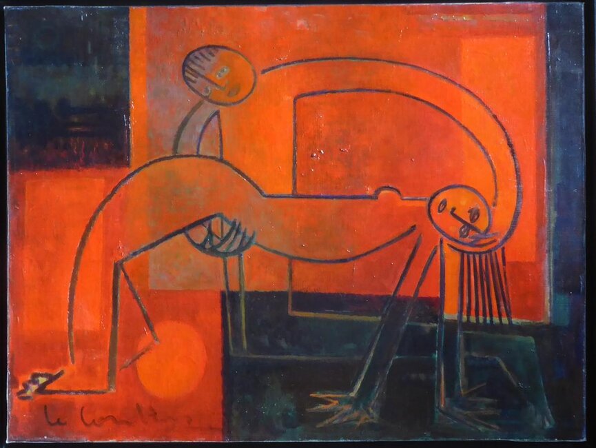 Danseurs, 1973 environ *