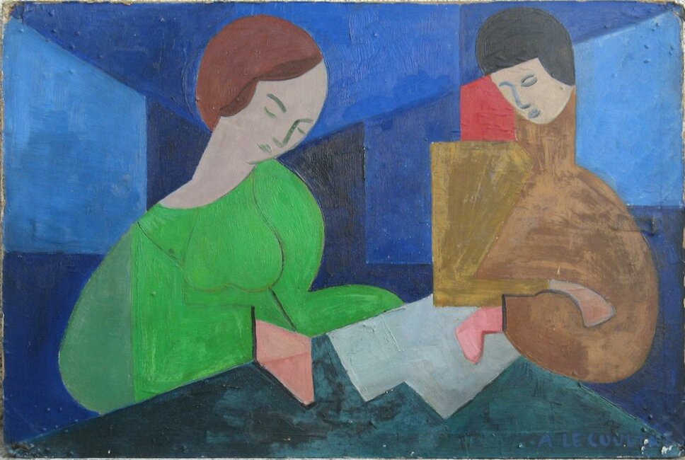 Deux femmes, 1943-45