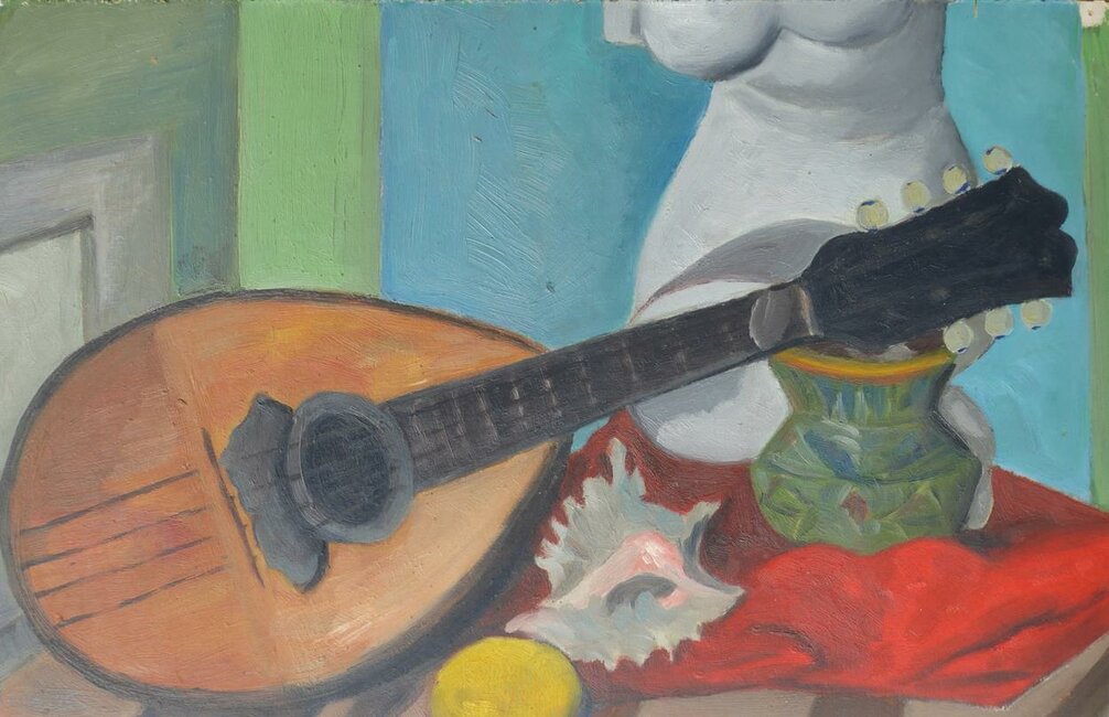Nature morte à la mandoline, 1940-43 