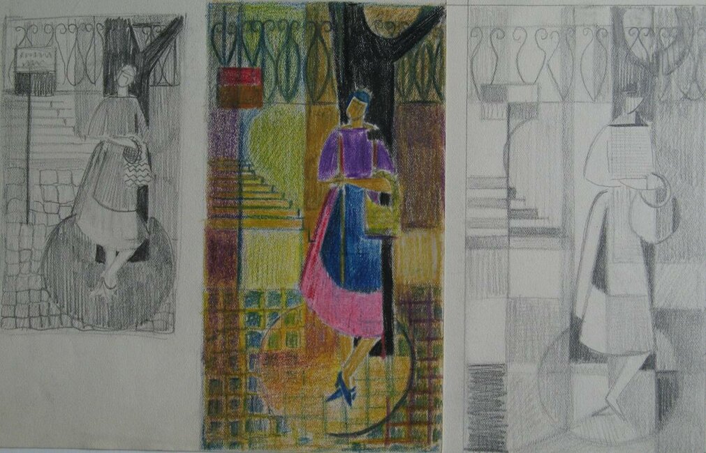 Dessins et Pastel, 1960 environ 