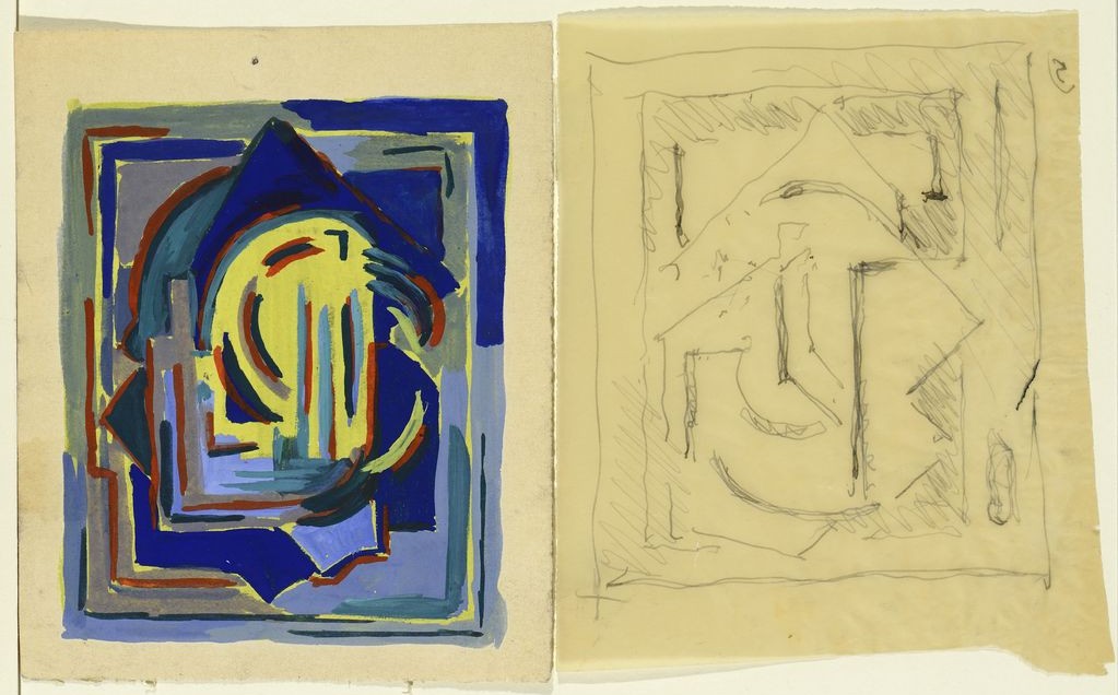 Étude corrigée par A. Gleizes, 1947-48 