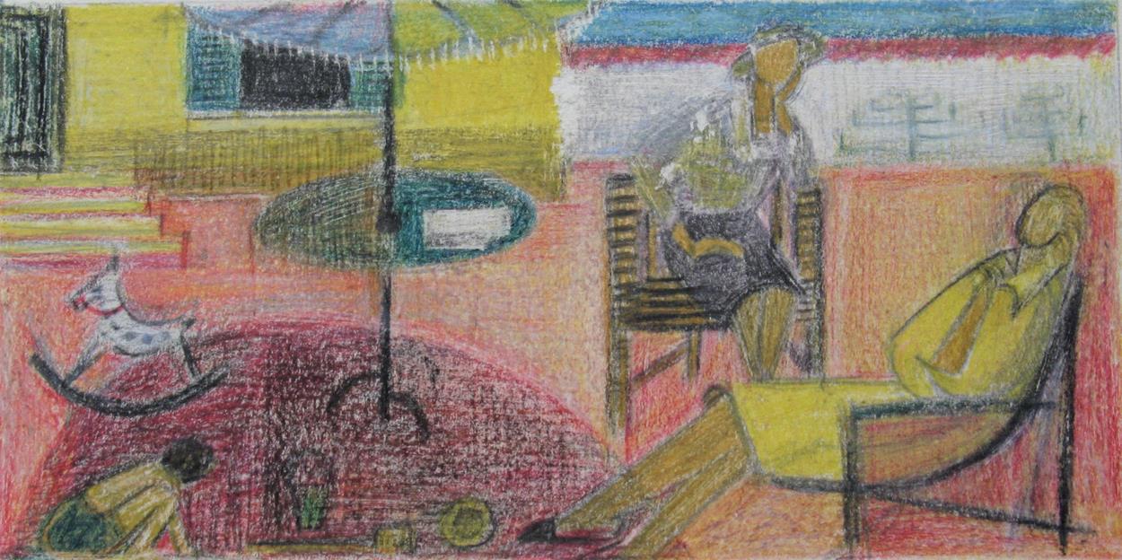 Pastel, 1960 environ 