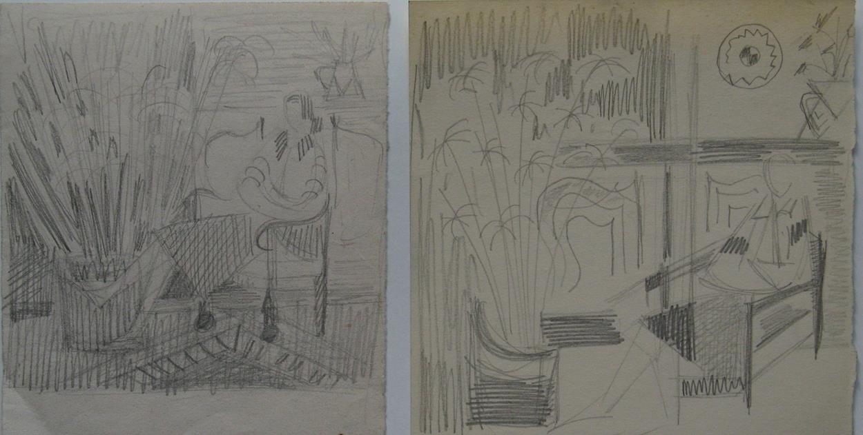 Papyrus, préparation, 1958-60 