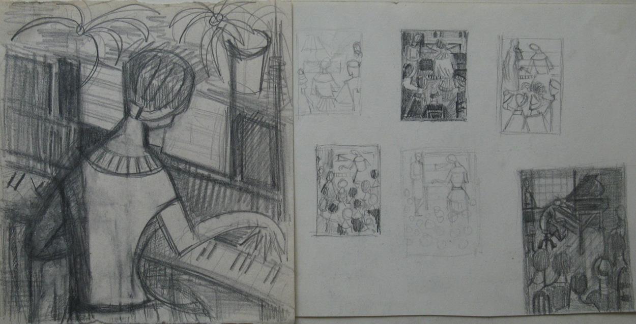 (Pianiste), 1960 environ