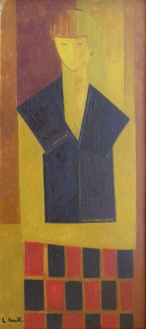 Le corsage noir [un autoportrait], 1957 *