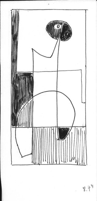 Comme un fil sans fin, 1974-75 *