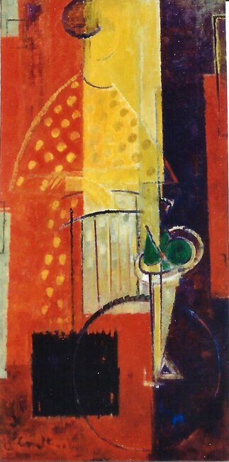 Le carreau noir, 1965 environ