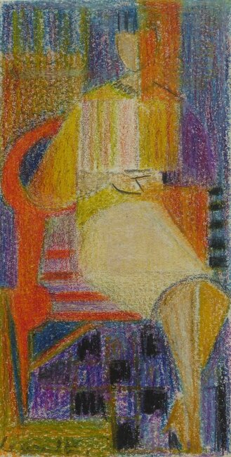 Femme assise, 1960 env.