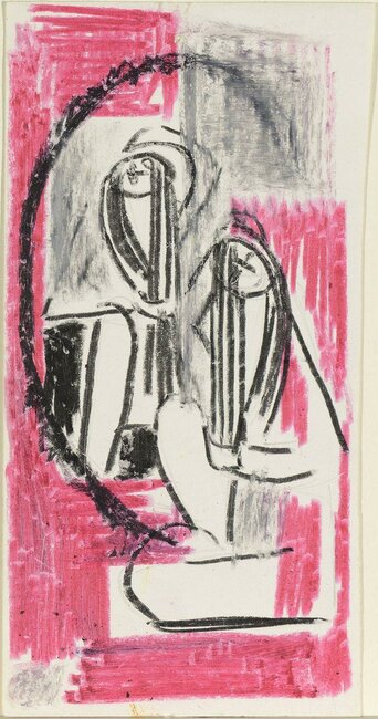 La Coiffure, petites études, 1968 *