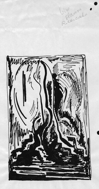 St Jean de la Croix, Vive Flamme, 1952 env.