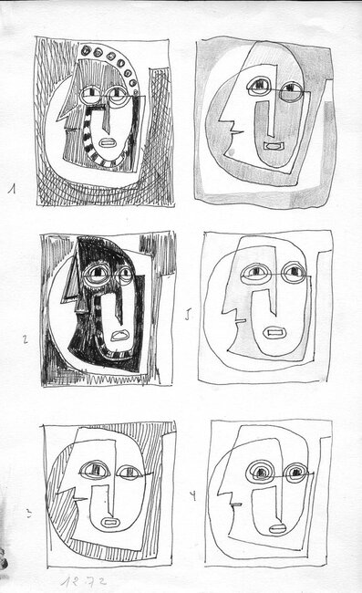 Personnage, études, 1973 *