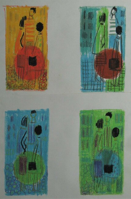 Pastels, 1960-65 