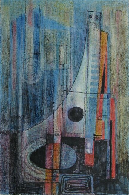 Pastel, 1980-85