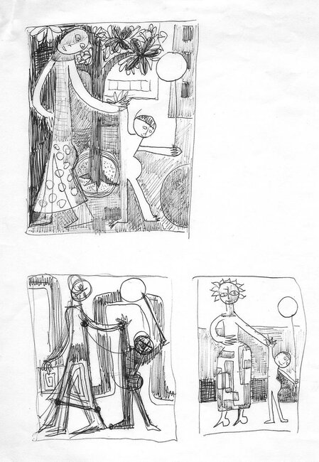 L'enfant au ballon, 1971 *