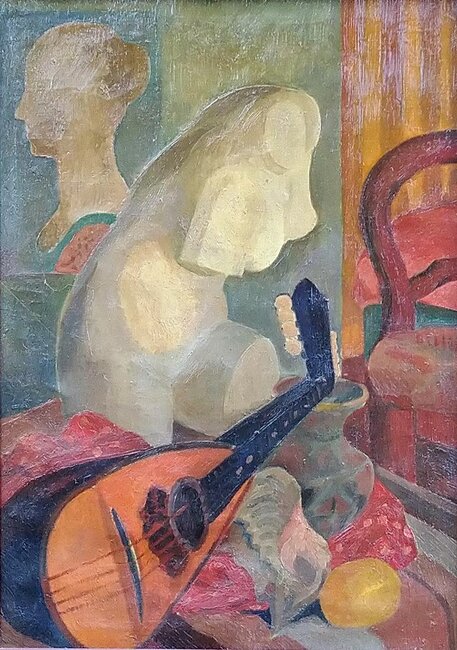 Nature morte avec une mandoline, 1940-43 