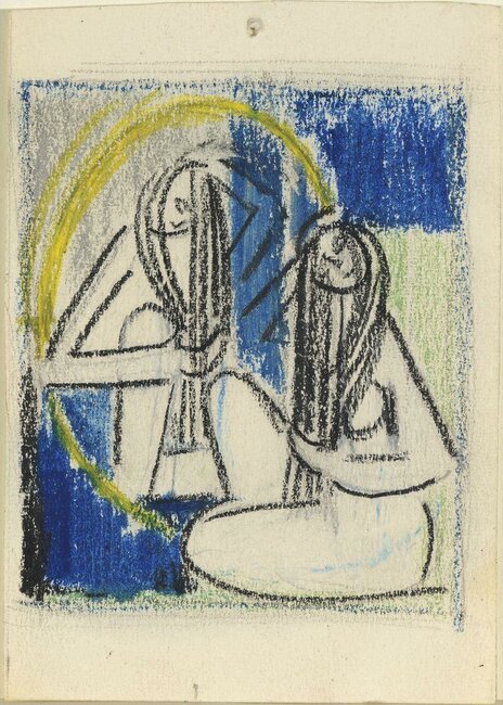 La Coiffure, petites études, 1968 *