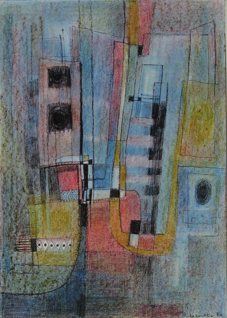 Pastel, 1984 
