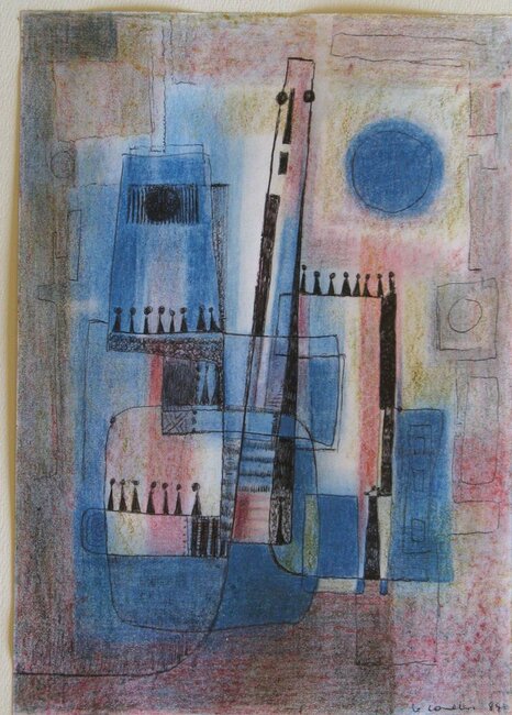 Pastel gras 1984