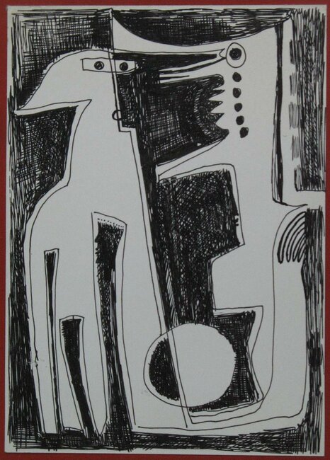 Feutre,1973 environ 