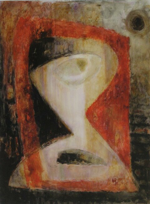 Huile sur papier, 1975-80 