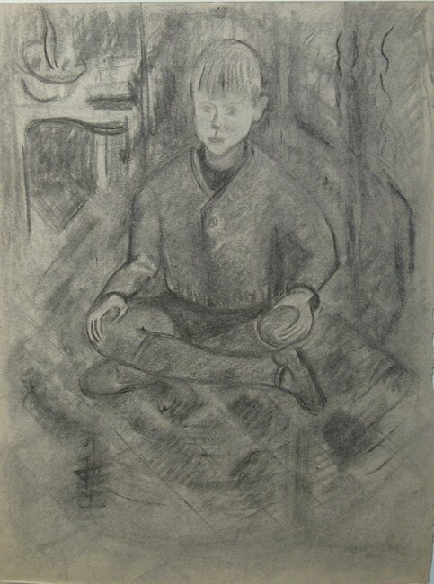Fusain, 1955-58 