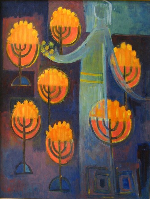 Les sept chandeliers (Apocalypse I, 12-20), 1972 *
