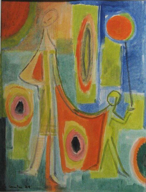 L'enfant au ballon, 1971 *