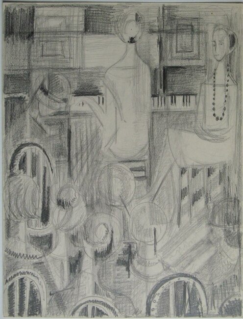 Dessin, 1960 environ 