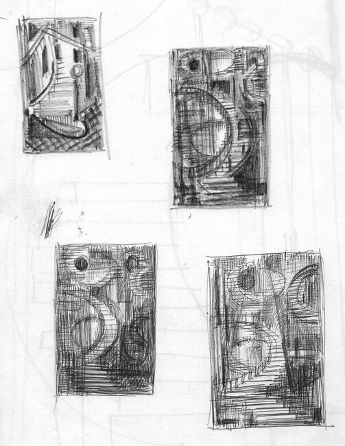 L'escalier, 1963 *