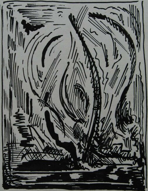 St Jean de la Croix, la Vive Flamme d'Amour, 1952 environ *