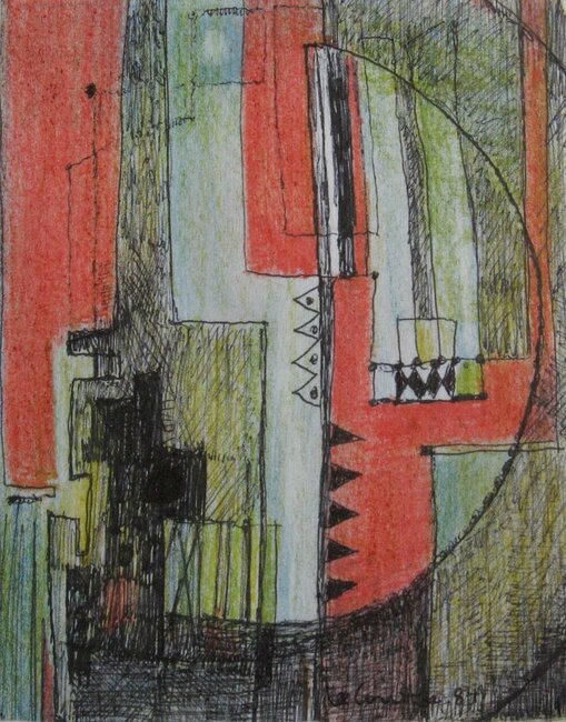 Pastel, 1984