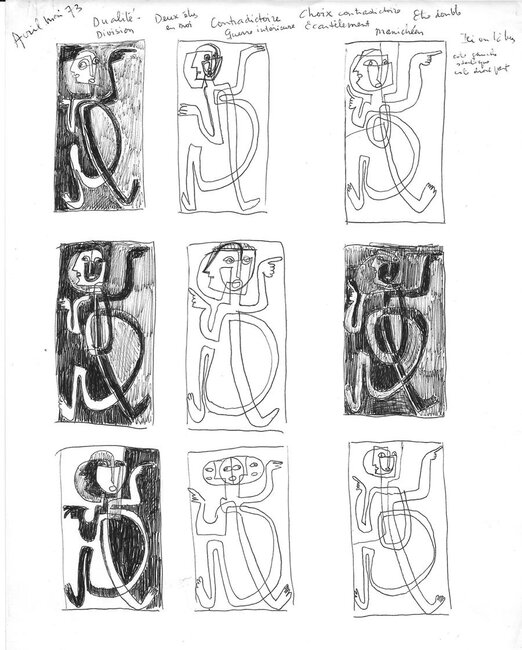 Dualité, Études, 1973 