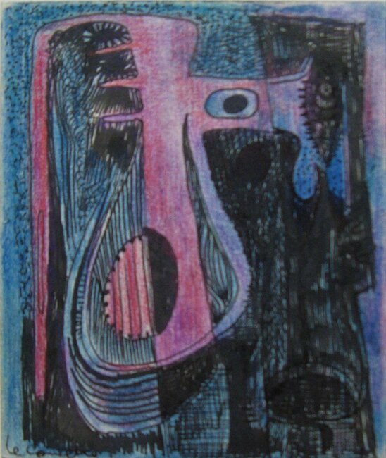 Pastel, encre, 1975-1980 