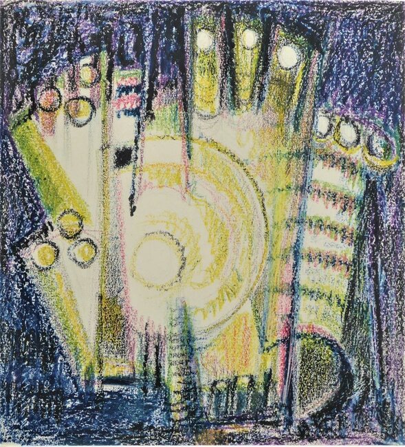 Travail sur La Jérusalem Céleste, 1958