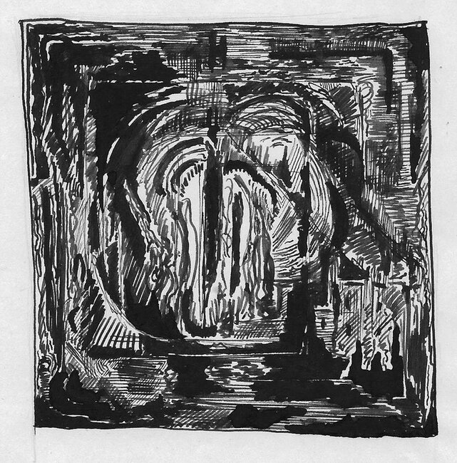 St Jean de la Croix, un des poèmes mystiques, 1952 environ *