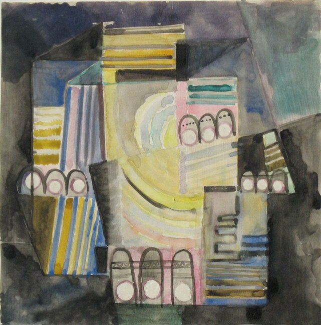 Jérusalem Céleste, préparation, 1958