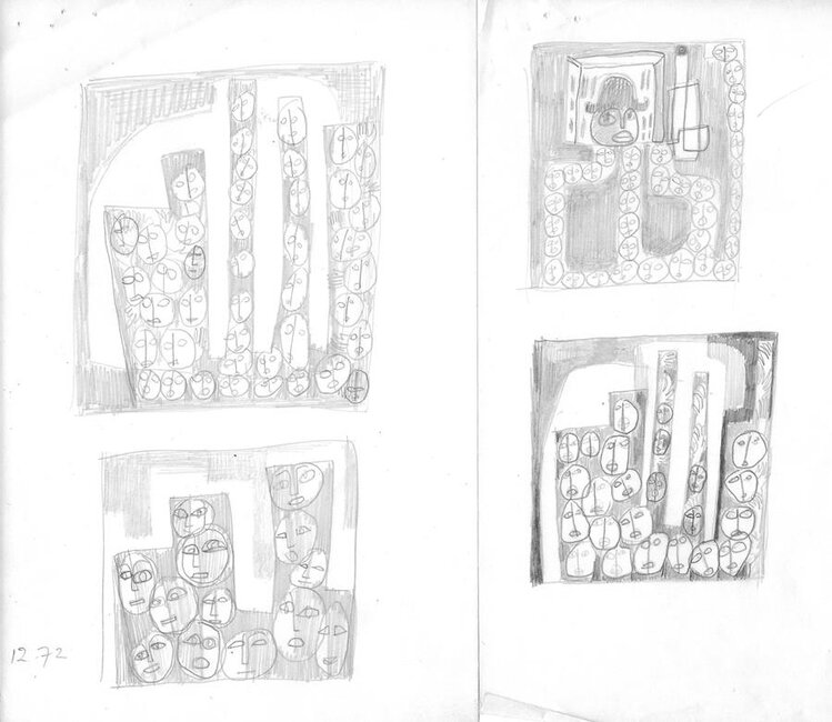 Études diverses décembre 1972 *