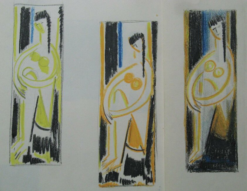 Pastels, 1965-70 