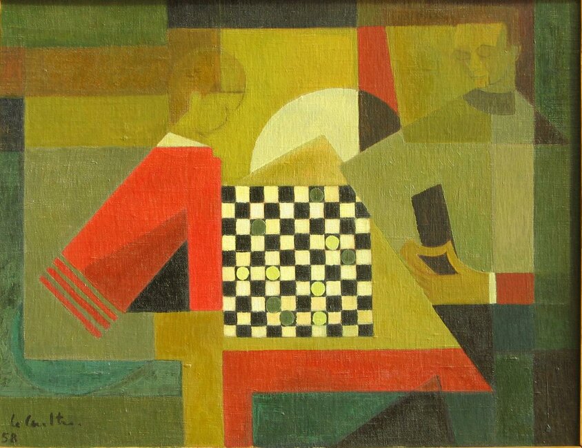 Joueurs de dames, 1958 