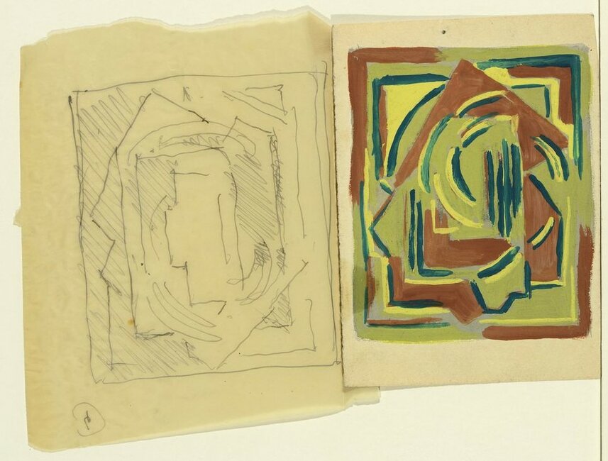 Étude corrigée par A. Gleizes, 1947 
