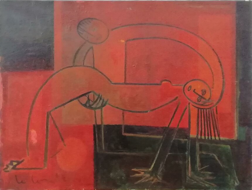 Danseurs, 1973 environ *