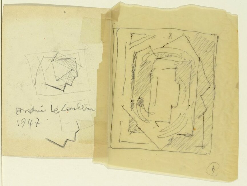 Étude corrigée par A. Gleizes, 1947 