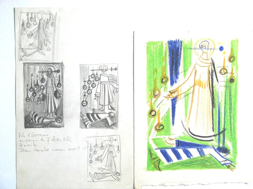 Vision de Jean (Apocalypse I, 9-17) *