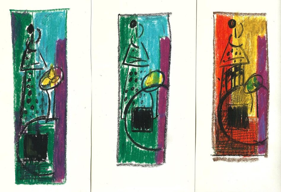 Préparations autour du Carreau Noir, 1965 *